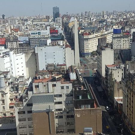 Que Mejor Vista Del Obelisco Piso A La Calle Corrientes Buenos Aires Exterior photo