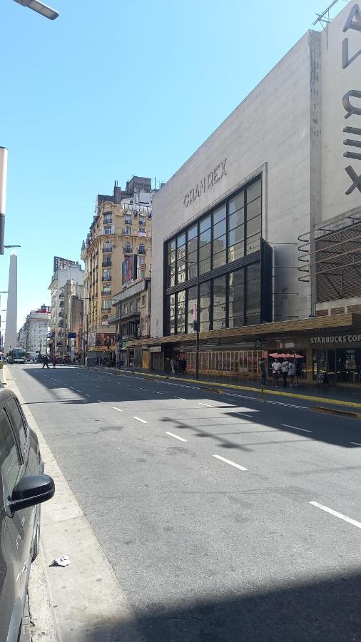 Que Mejor Vista Del Obelisco Piso A La Calle Corrientes Buenos Aires Exterior photo